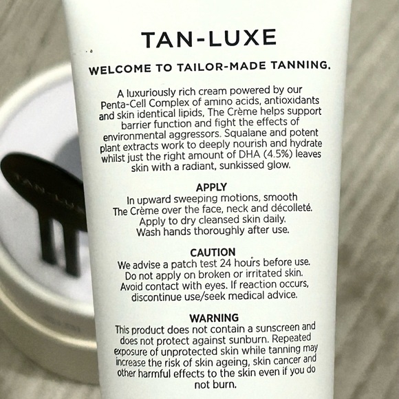 Tan-Luxe The Creme self tanner for the face - Picture 3 of 3